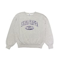 90s- RUSSELL ATHLETIC Printed Sweatshirt