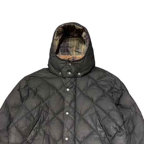 Barbour Waxed Cotton Down Jacket