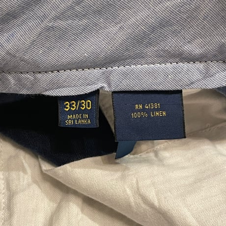 Polo Ralph Lauren Linen Slacks W33