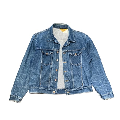 80s RUSTLER by Wrangler Lightweight Trucker Jacket