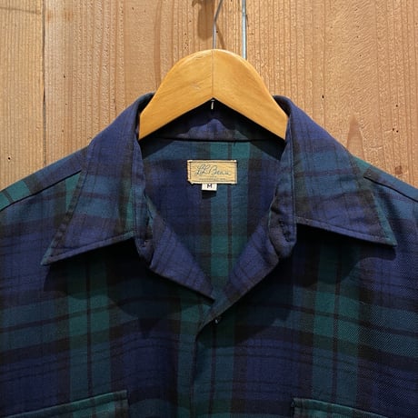 60’s~ L.L.Bean Wool Safari Shirt