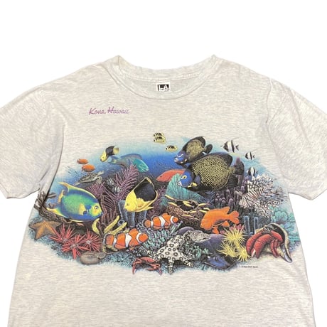 90s L.A.SPORTSWEAR Kona,Hawaii Under The Sea T-Shirt