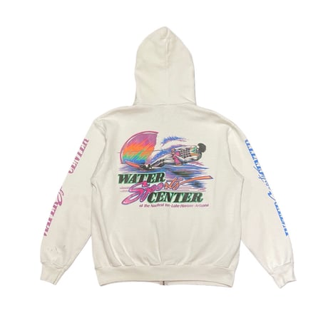 80s- Hanes Full Zip Hoodie