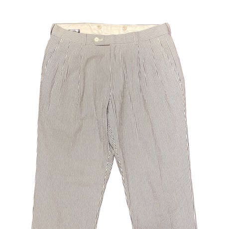 00s- Brooks Brothers Two Tuck Seersucker Slacks