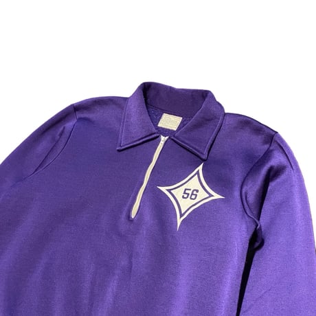 70s Champion Boa Lined Half Zip Shirt