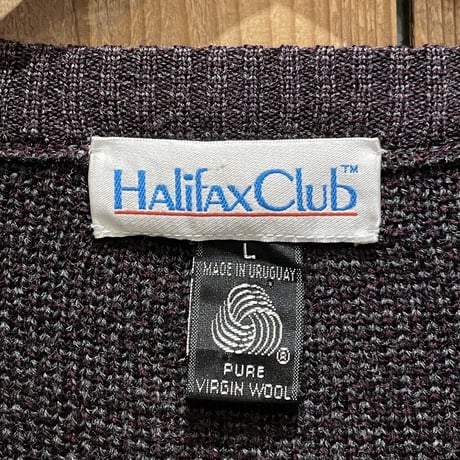 Halifax Club Wool Knit Vest