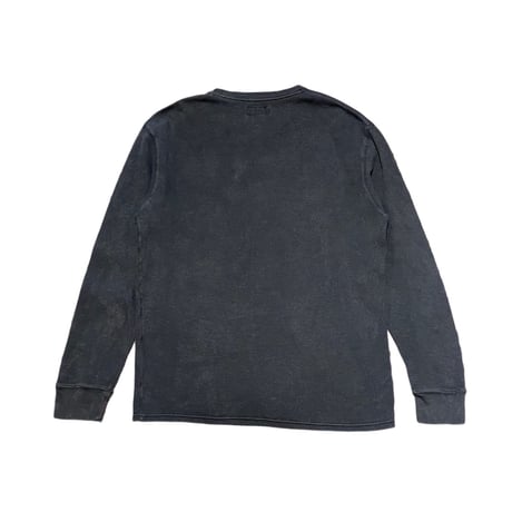 Polo Ralph Lauren Cotton Waffle Shirt BLACK