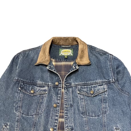 00s- Cabela’s Flannel Lined Trucker Jacket