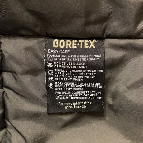 00s- Cabera’s GORE-TEX Nylon Jacket