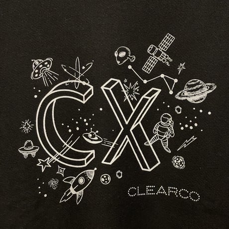 00's- Champion Reverse Weave Print Sweat Shirt