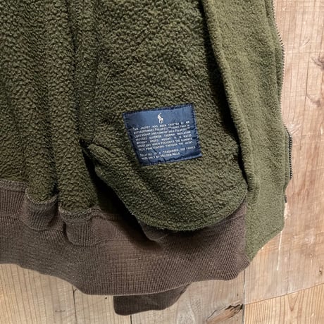 ~90’s Polo Ralph Lauren Wool Blend Fleece MA-1