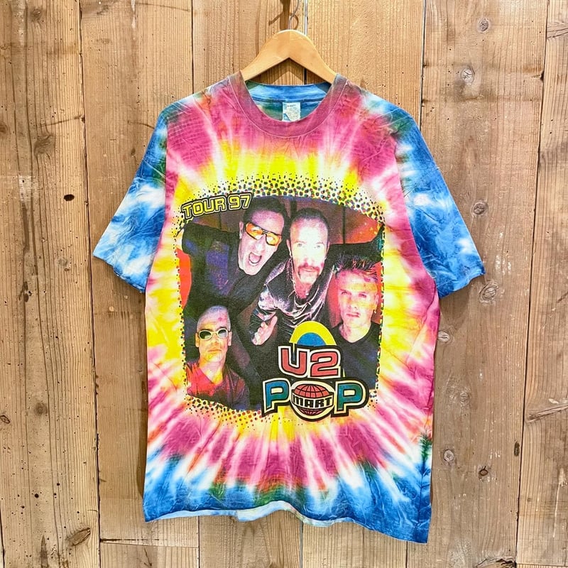 90's SCREEN STARS U2 POP MART TOUR T-Shirt | MW 90's SCREEN STARS U2 POP MART TOUR T-Shirt | MW