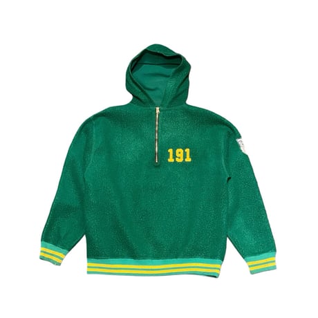 60s Champion Half Zip Fleece Hoodie