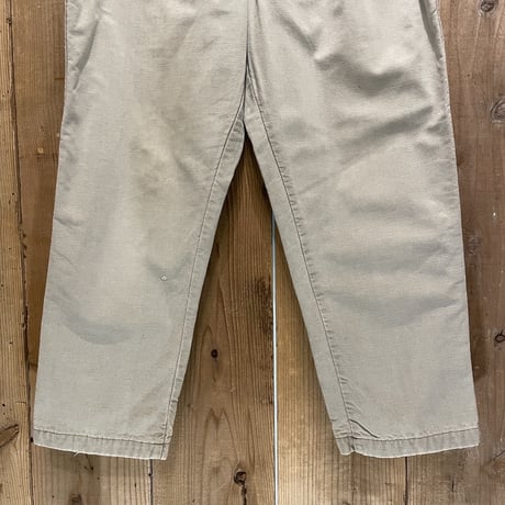 80’s~ L.L.Bean “PATHFINDER ”Flannel Lined Cotton Canvas Pants