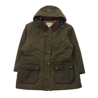 90’s~ L.L.Bean Oiled Cotton Hooded Jacket
