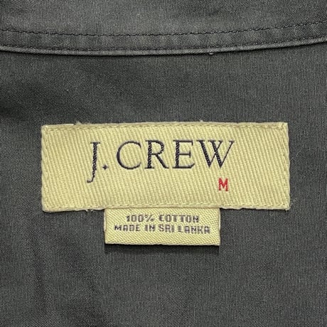 00s- J.CREW Cotton Officers Shirt