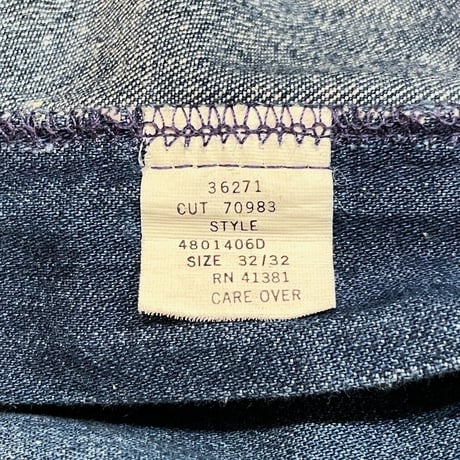90's POLO COUNTRY Two Tuck Denim Slacks