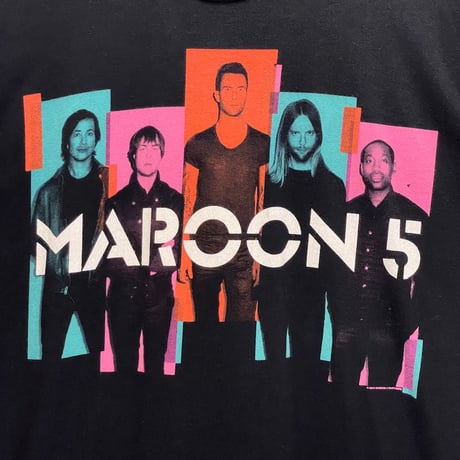 13’s American Apparel MAROON 5 TOUR T-Shirt