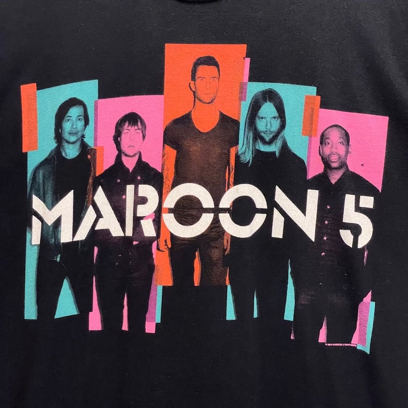Maroon5 2013年北米ツアー Tシャツ Lサイズ アメリカ製 Maroon5 2013年