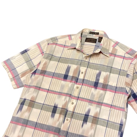 90’s Eddie Bauer Cotton Madras Shirt