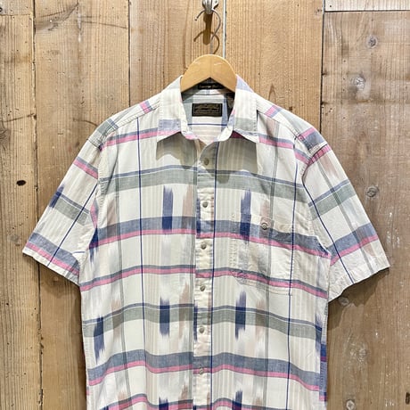 90’s Eddie Bauer Cotton Madras Shirt
