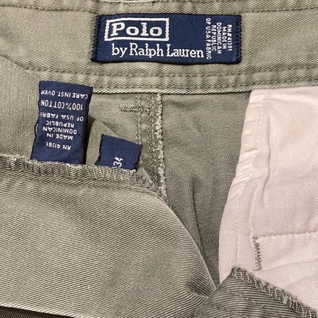 90s- Polo Ralph Lauren Cotton Cargo Shorts