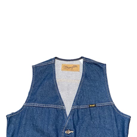 00s- Wrangler Denim Vest