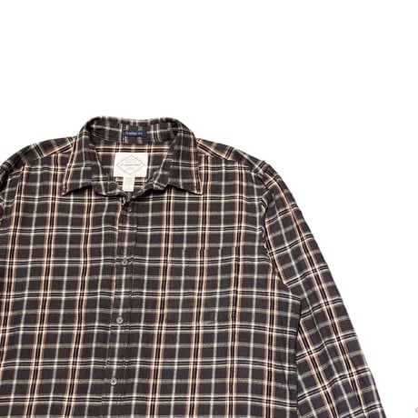 ST JOHN'S BAY Lightweight Cotton Flannel Shirt