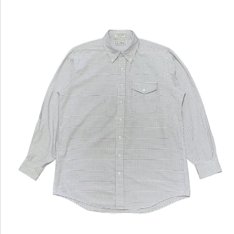 90s L.L.Bean Oxford Plaid Shirt