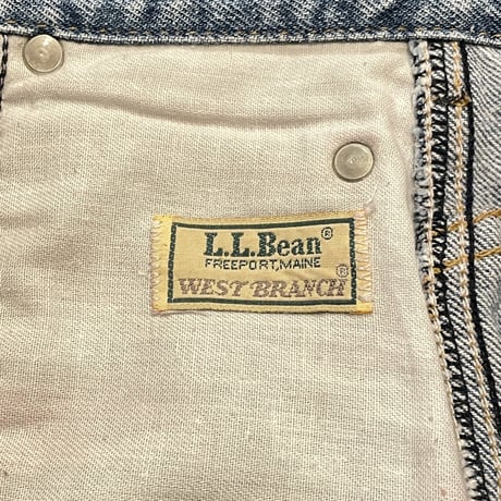 80s- L.L.Bean “WEST BRANCH” Denim Pants