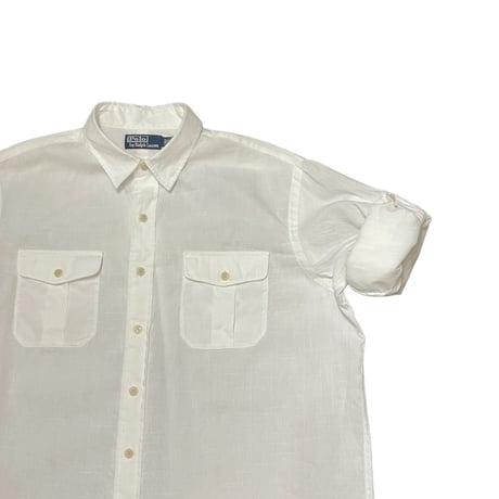 Polo Ralph Lauren Linen/Cotton Officer Shirt