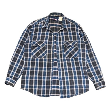 00s- FIVE BROTHER Heavyweight Flannel Shirt