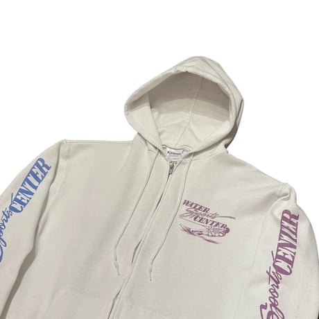 80s- Hanes Full Zip Hoodie