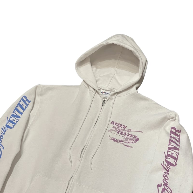 80s〜 USA製 Hanes Full Zip Parka Black 80s- Hanes Full Zip Hoodie | MWC 下北沢