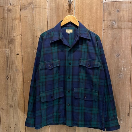 60’s~ L.L.Bean Wool Safari Shirt