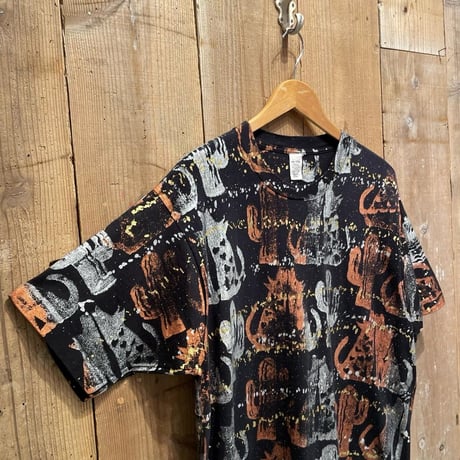 80’s~ UNKNOWN All Over Print T-Shirt