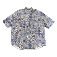 90s Nautica Paisley Pattern B.D Shirt