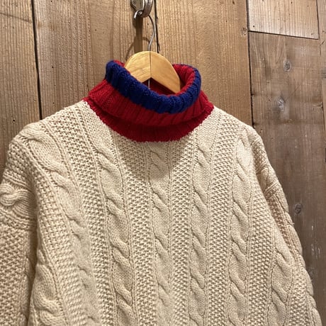 90’s Ralph Lauren Turtle Neck Handknit Sweater