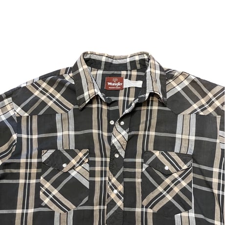 90's- Wrangler Poly/Cotton Western Shirt