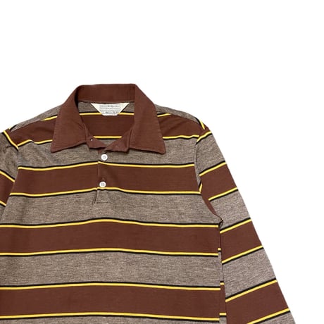 70s- Sears L/S Polo Shirt