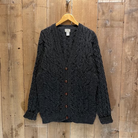 L.L.Bean Aran Knit Cardigan
