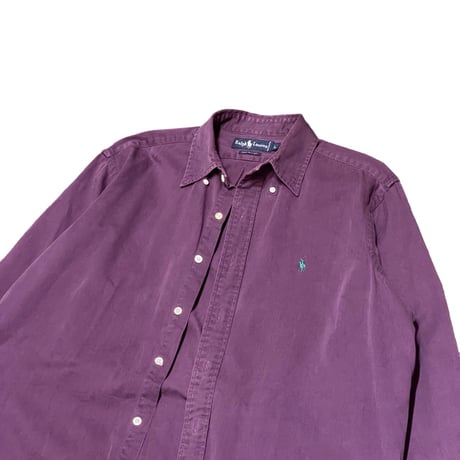 90s Polo Ralph Lauren Cotton Twill B.D Shirt