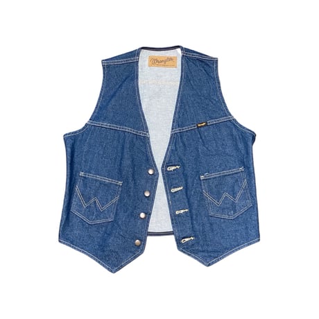 00s- Wrangler Denim Vest