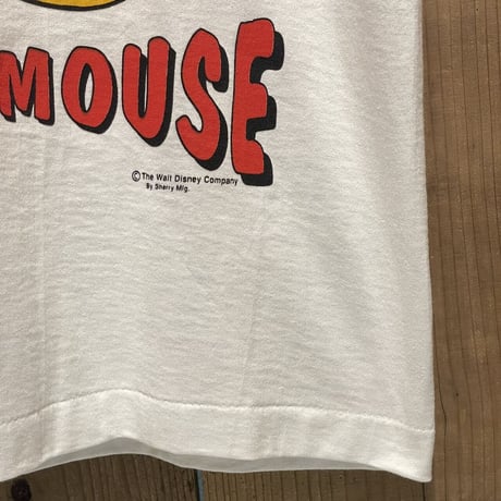 80’s~ MICKEY MOUSE HAWAII T-Shirt