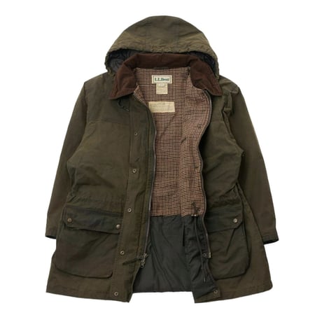 90’s~ L.L.Bean Oiled Cotton Hooded Jacket