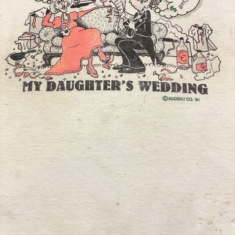 90s FRUIT OF THE LOOM Wedding T-Shirt