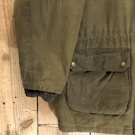 90’s~ L.L.Bean Oiled Cotton Hooded Jacket