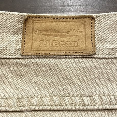 80’s~ L.L.Bean 5-Pockets Jeans W35