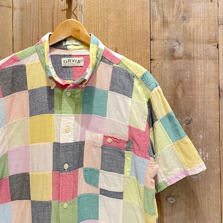 ORVIS Cotton Patchwork Shirt