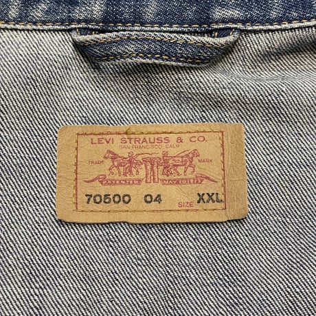 00s- Euro Levi’s 70500 Trucker Jacket